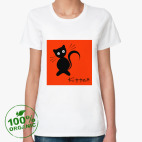 Женская футболка органик