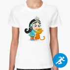 Женская спортивная футболка