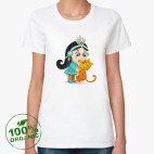 Женская футболка органик