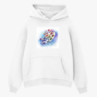 Толстовка худи оверсайз