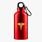 Металлическая бутылка 400 мл UV-DTF