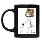 Кружка цветная UV-DTF