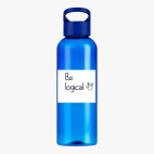 Прозрачная спортивная бутылка