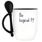 Кружка с ложкой