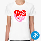 Женская спортивная футболка