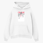 Толстовка худи оверсайз