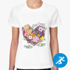 Женская спортивная футболка