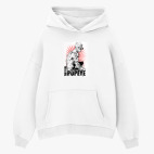 Толстовка худи оверсайз