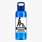 Прозрачная спортивная бутылка