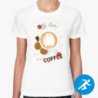 Женская спортивная футболка