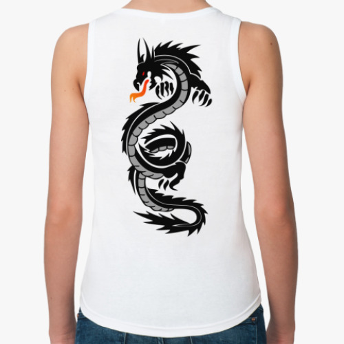 Женская майка Дракон