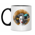 Кружка двухцветная