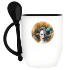 Кружка с ложкой