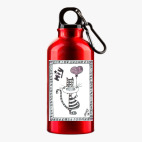 Металлическая бутылка 400 мл UV-DTF