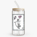 Банка с бамбуковой крышкой