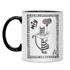 Кружка двухцветная