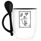 Кружка с ложкой