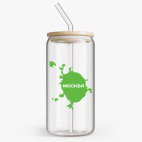 Банка с бамбуковой крышкой