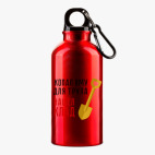 Металлическая бутылка 400 мл UV-DTF