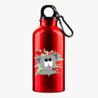 Металлическая бутылка 400 мл UV-DTF