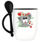 Кружка с ложкой