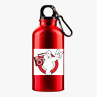 Металлическая бутылка 400 мл UV-DTF