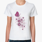 Женская футболка, белая