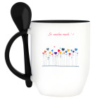 Кружка с ложкой