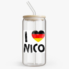 Банка с бамбуковой крышкой