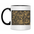 Кружка двухцветная