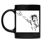 Кружка цветная UV-DTF