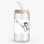 Банка с бамбуковой крышкой