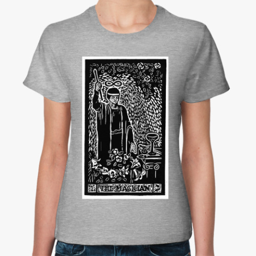 Женская футболка 1 аркан таро маг