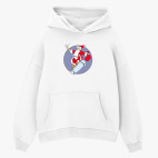 Толстовка худи оверсайз