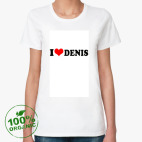 Женская футболка органик