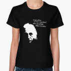 Классическая женская футболка Эйнштейн