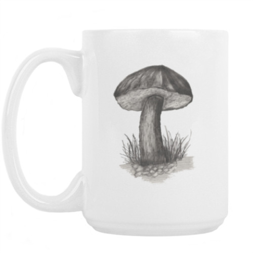 Кружка с принтом Гриб