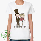 Женская футболка органик