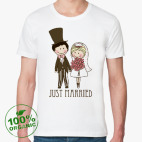 Мужская футболка органик