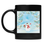 Кружка цветная UV-DTF