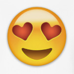 Emoji Смайл: Влюбленный