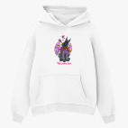 Толстовка худи оверсайз