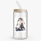 Банка с бамбуковой крышкой