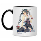 Кружка двухцветная