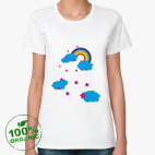 Женская футболка органик