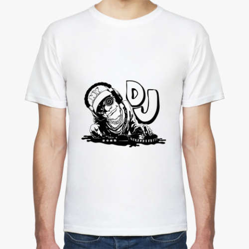 Футболка с принтом DJ