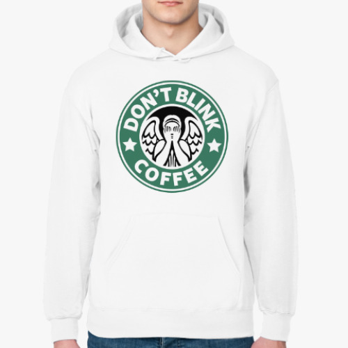 Толстовка худи Don't Blink Coffee