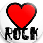 ROCK (значок 25 мм)