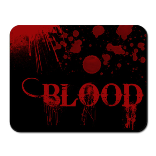 Коврик для мыши Blood