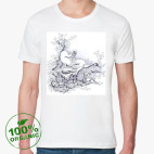 Мужская футболка органик